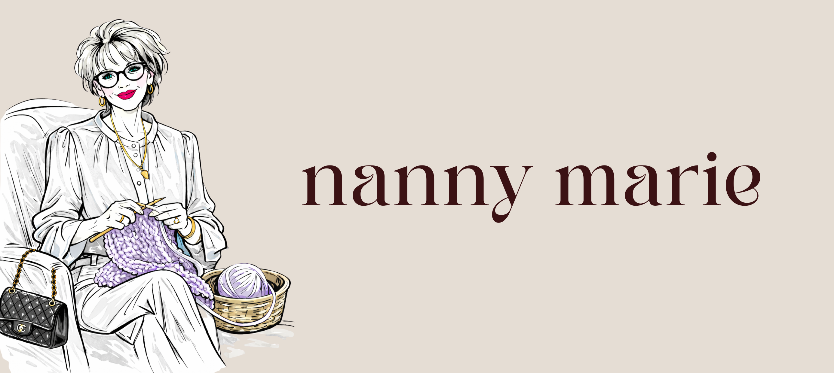 A Life in Stitches: Nanny Marie on Knitting, Style, and the Joy of Colour