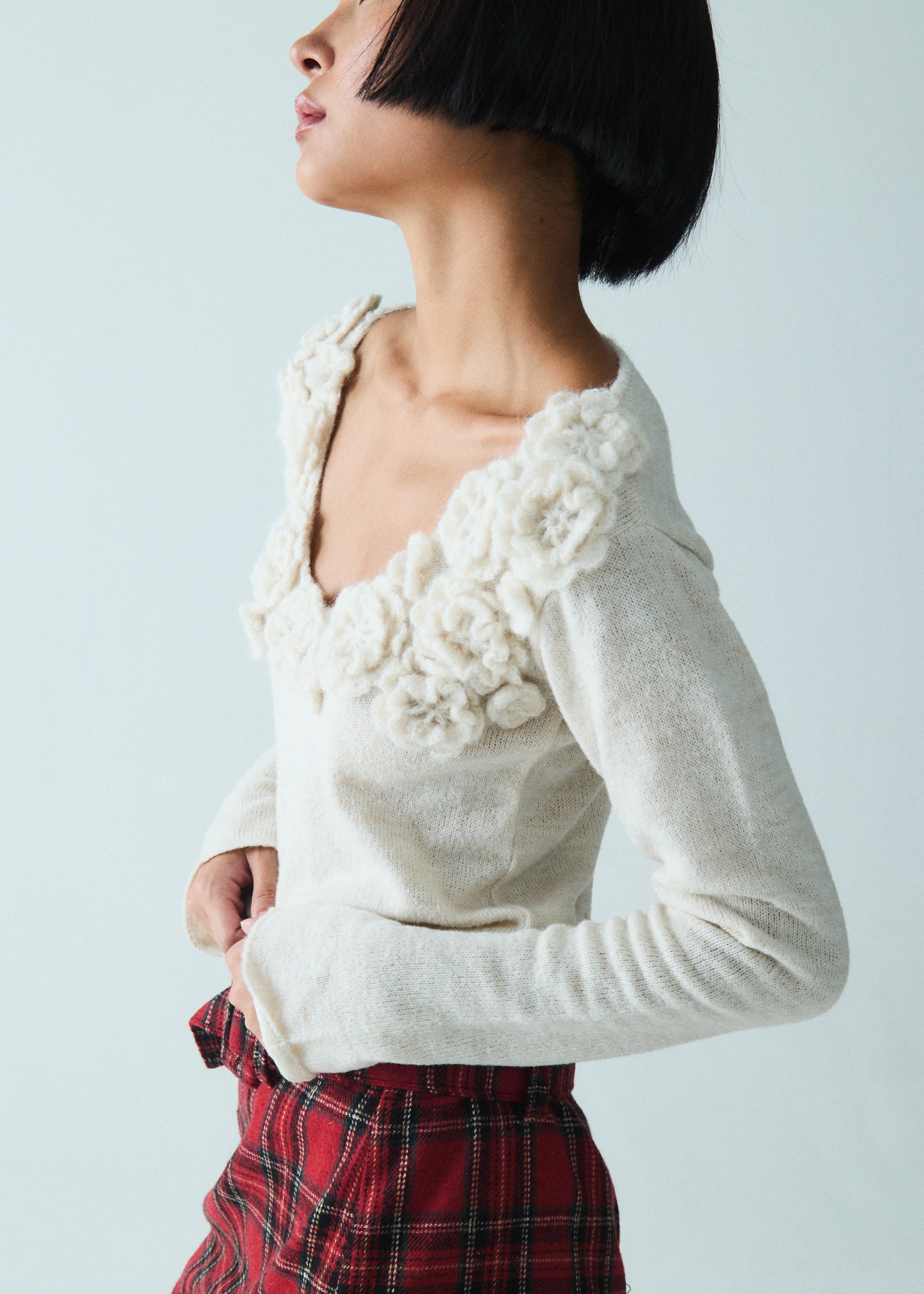 Cara Alpaca Hand-Crafted Top