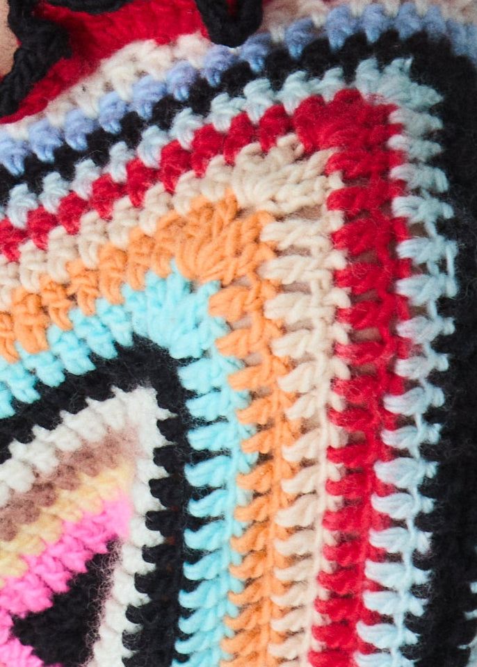 Coral Crochet Cardigan