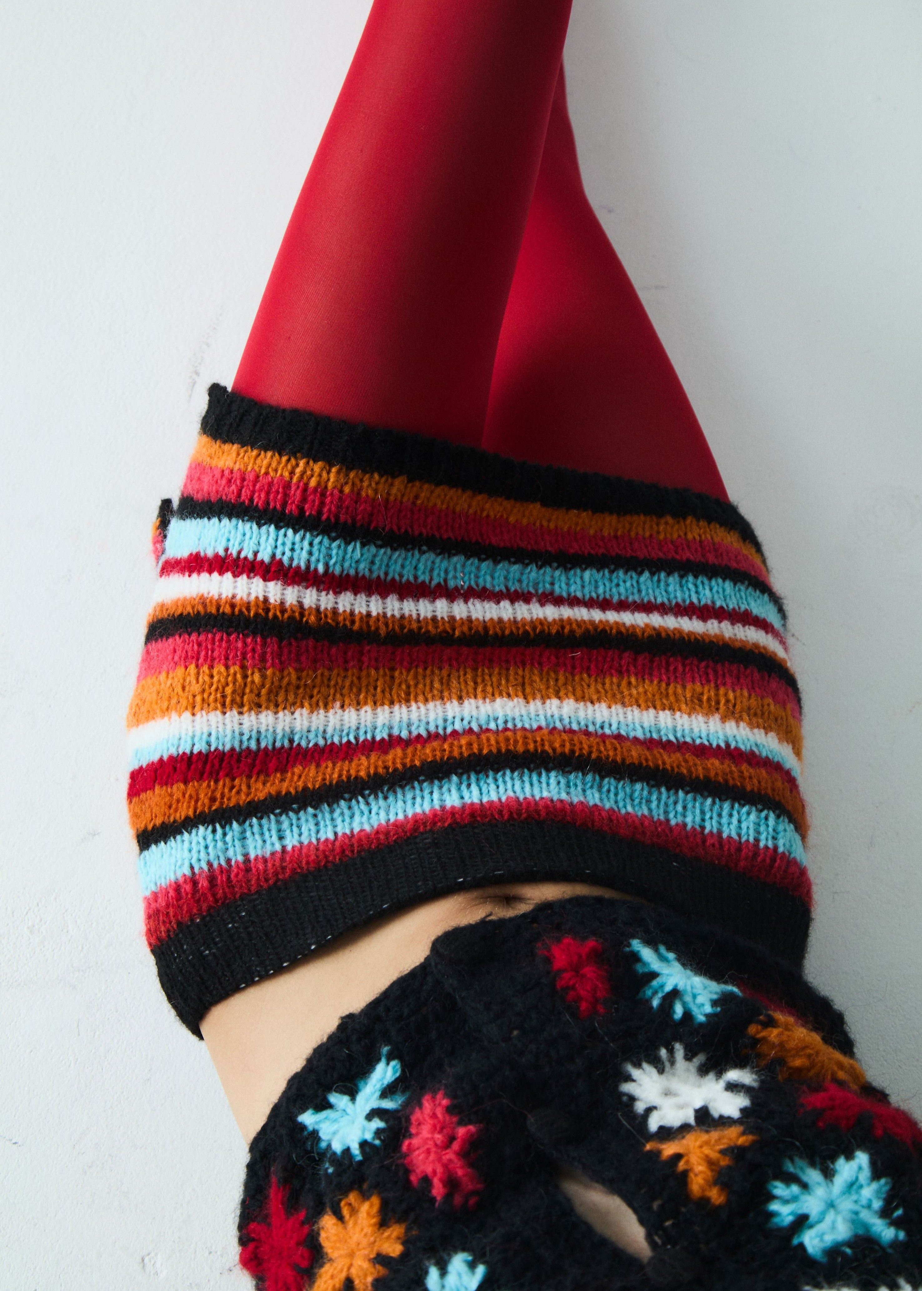 Alpaca Hand-knitted Zenda Skirt