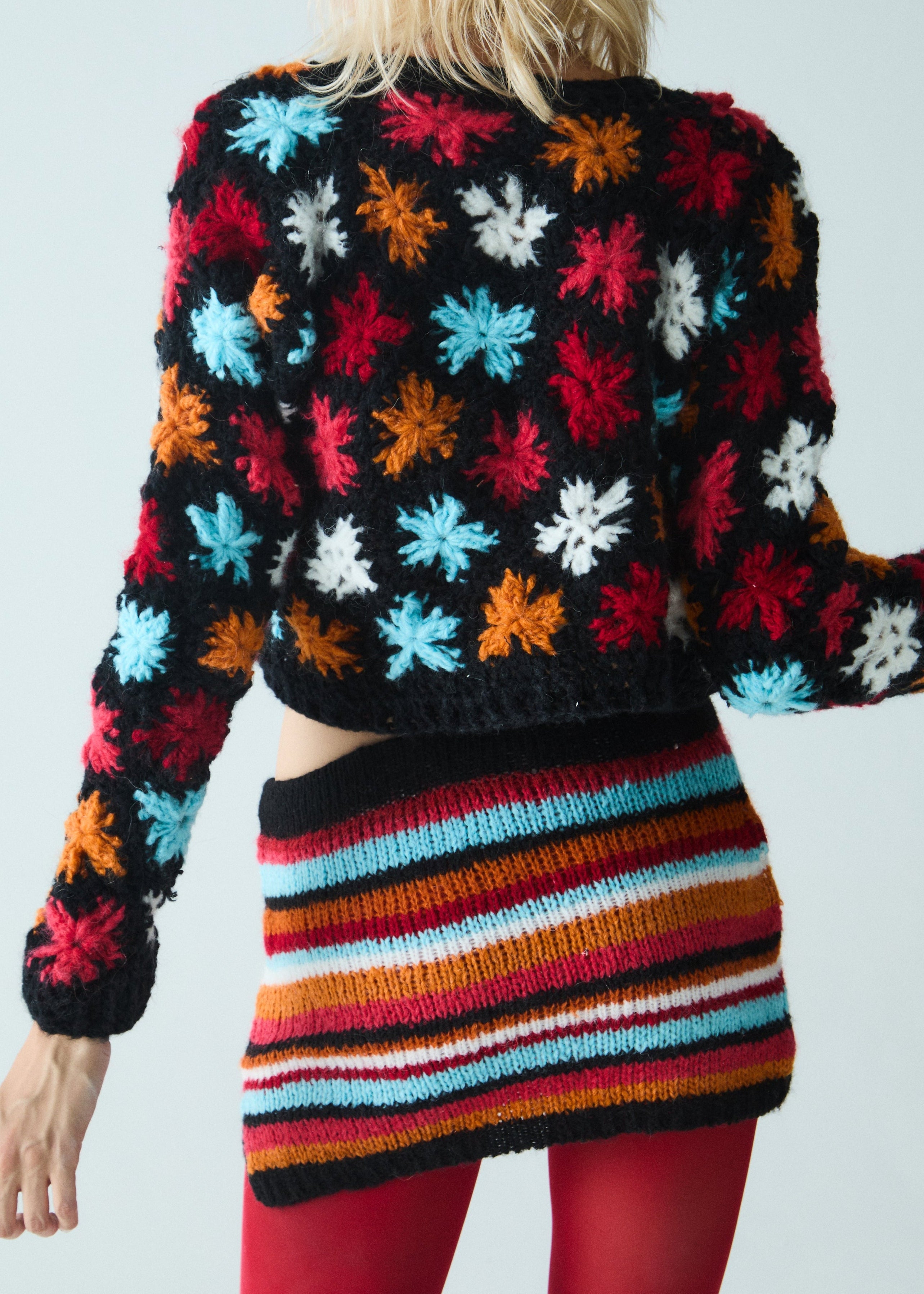 Ada Alpaca Hand-knit Cardigan