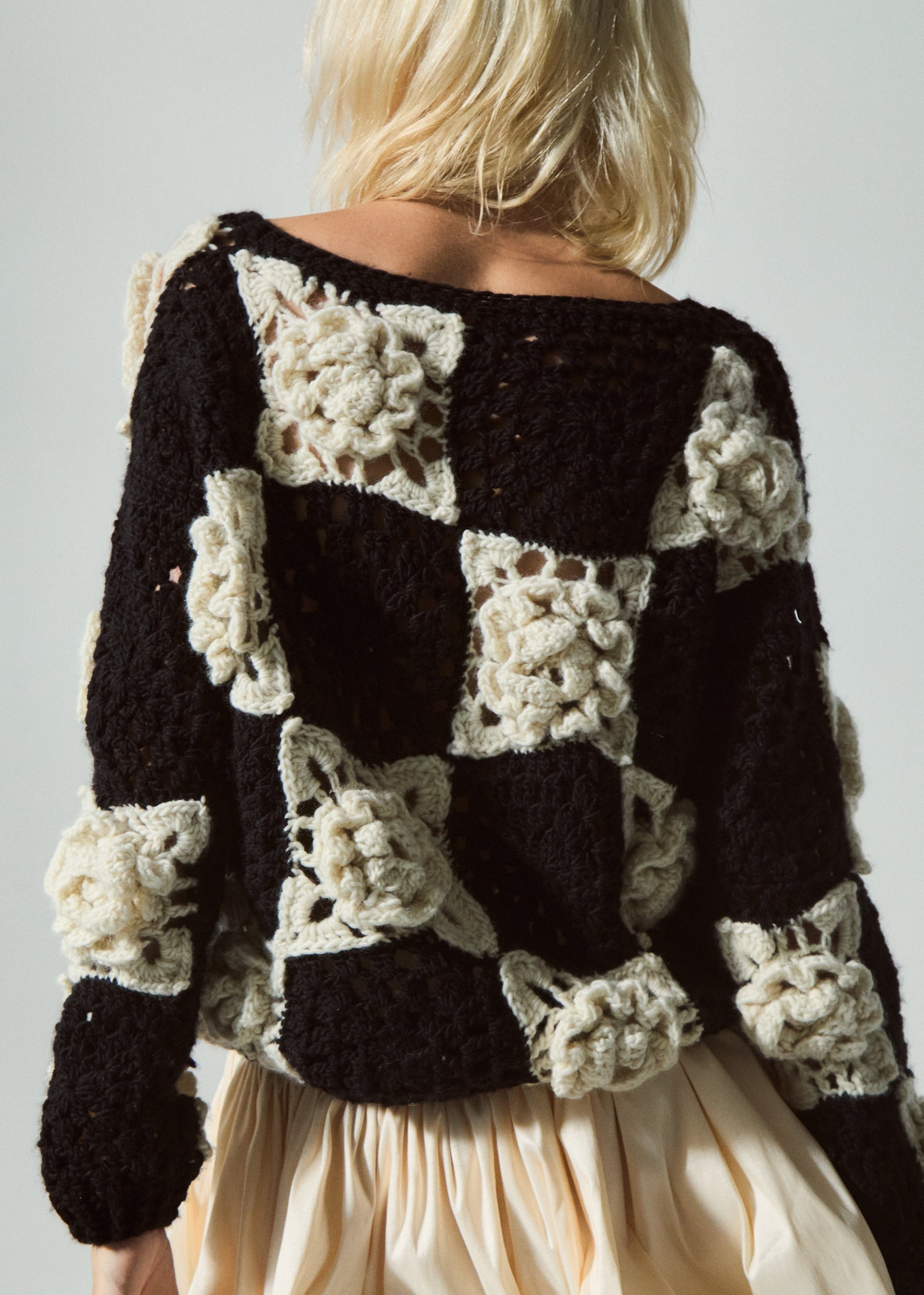 Belinda Hand-Crochet Cardigan