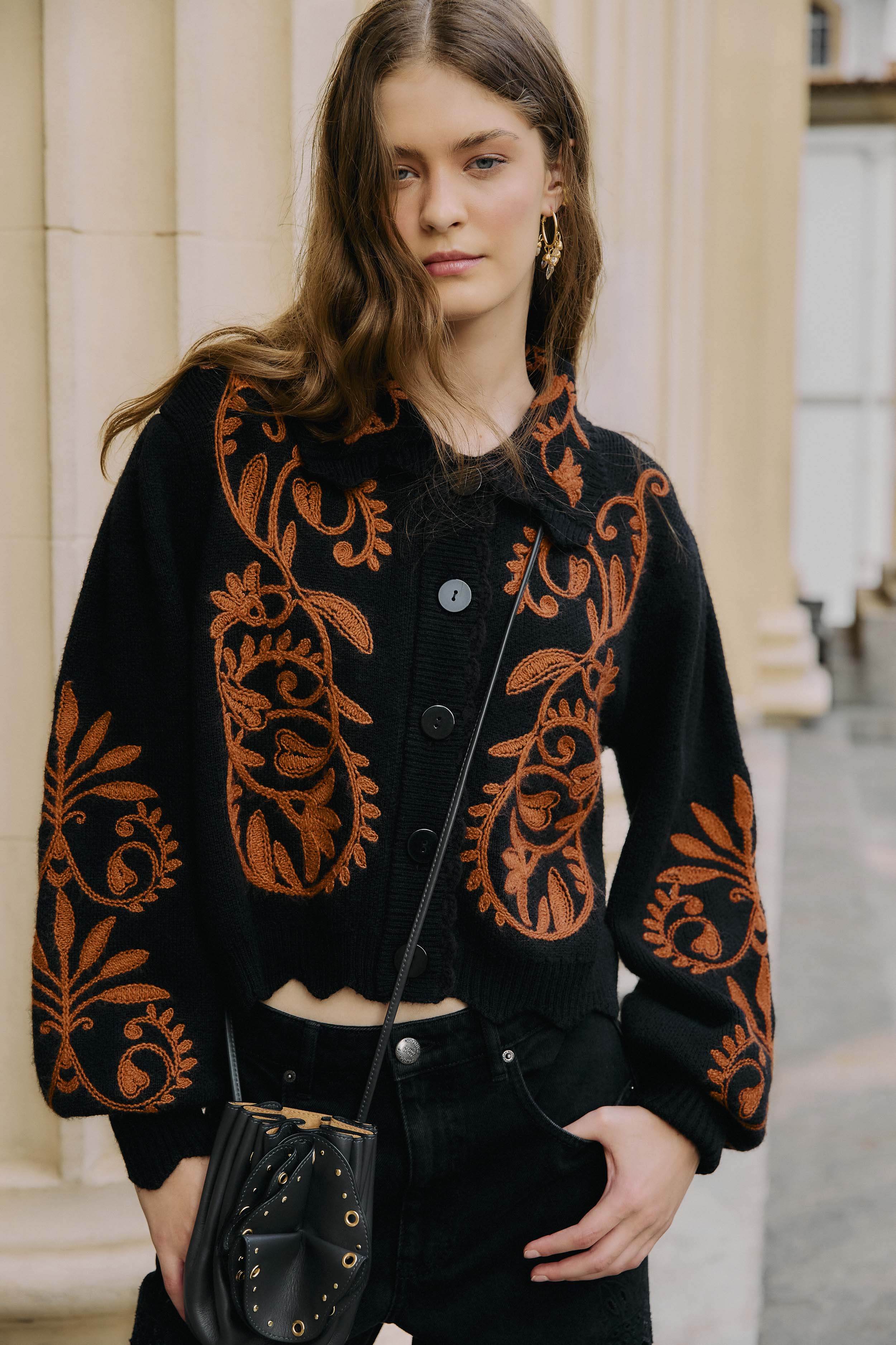 CORNELY AINIKA KNIT CARDIGAN