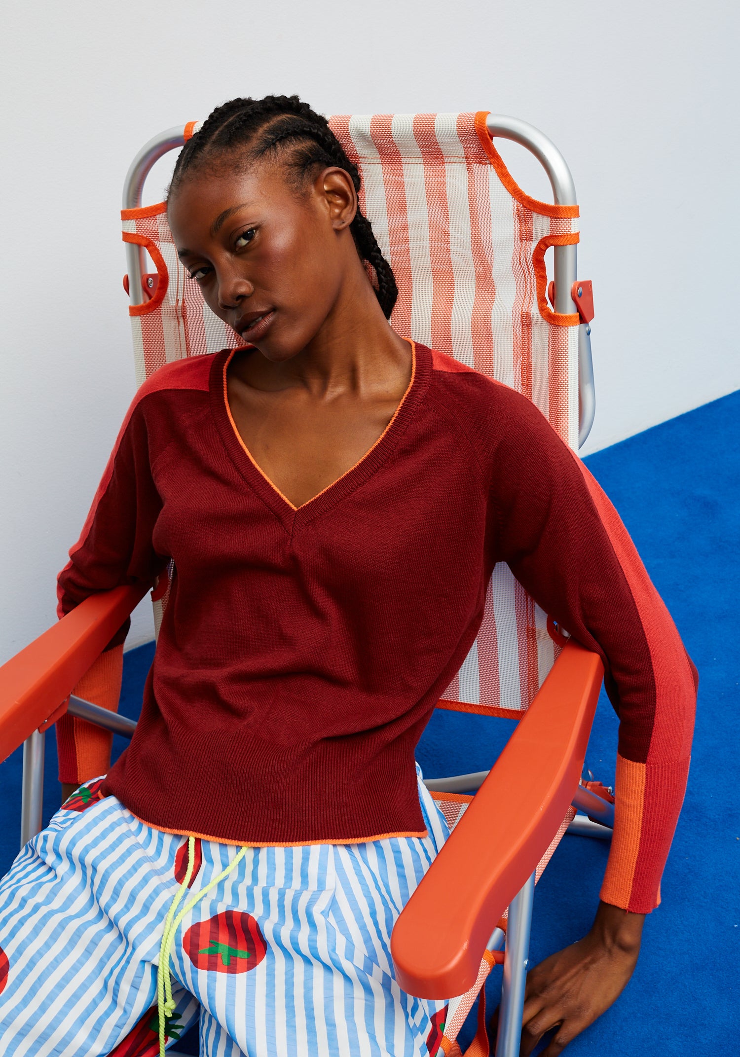 Dr Bloom Wine Chispa Sweater