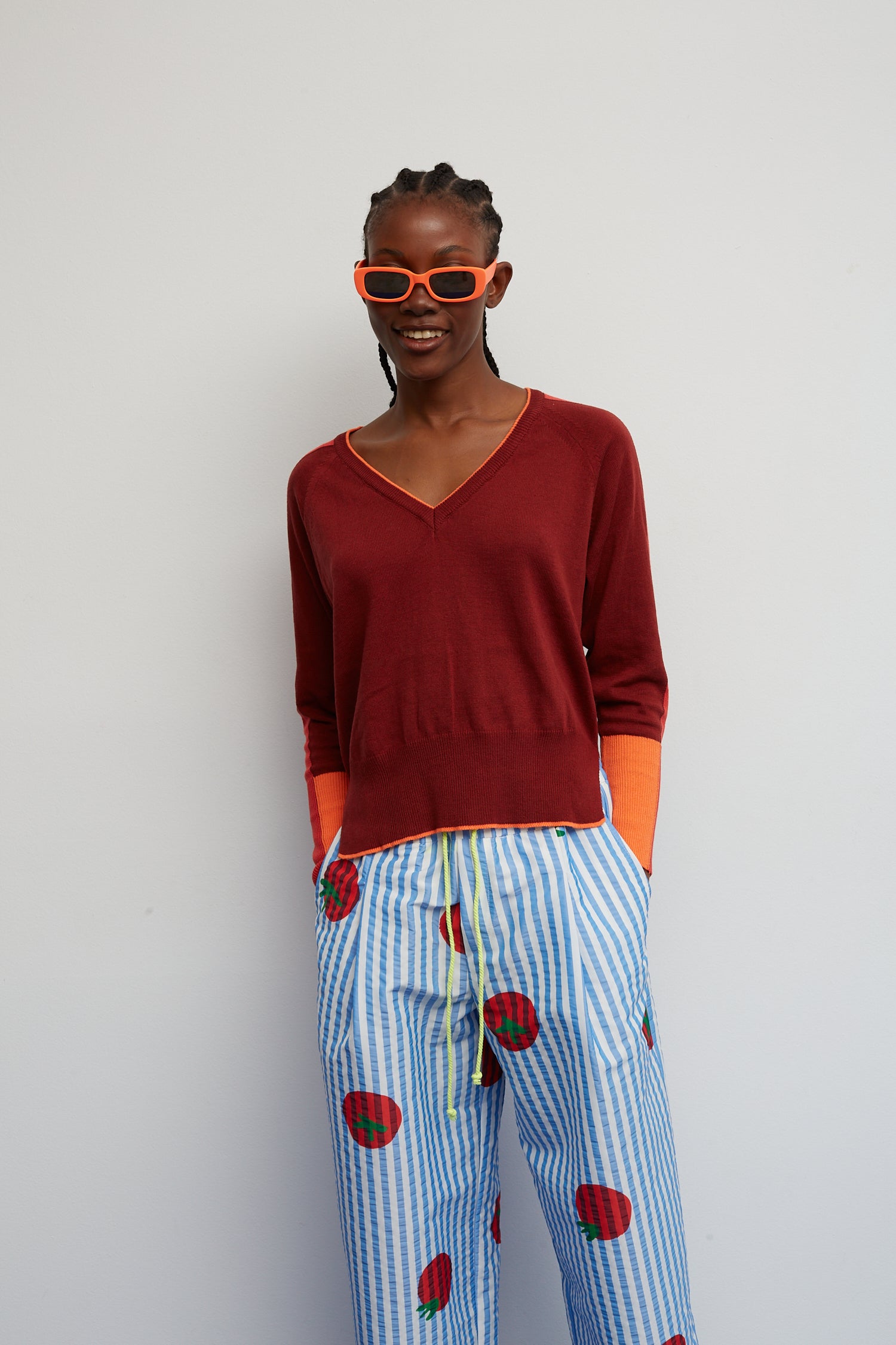 Dr Bloom Wine Chispa Sweater