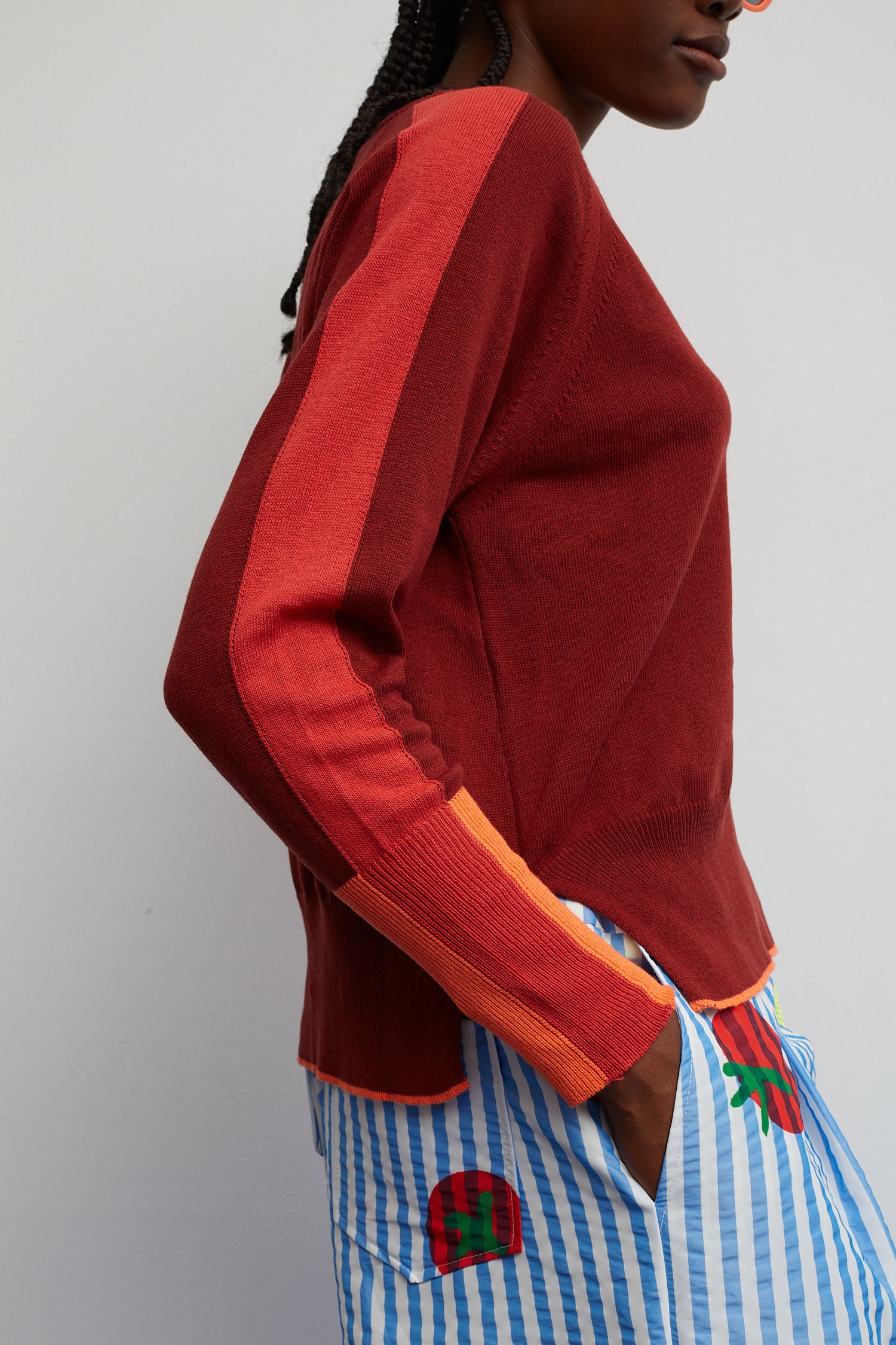 Dr Bloom Wine Chispa Sweater