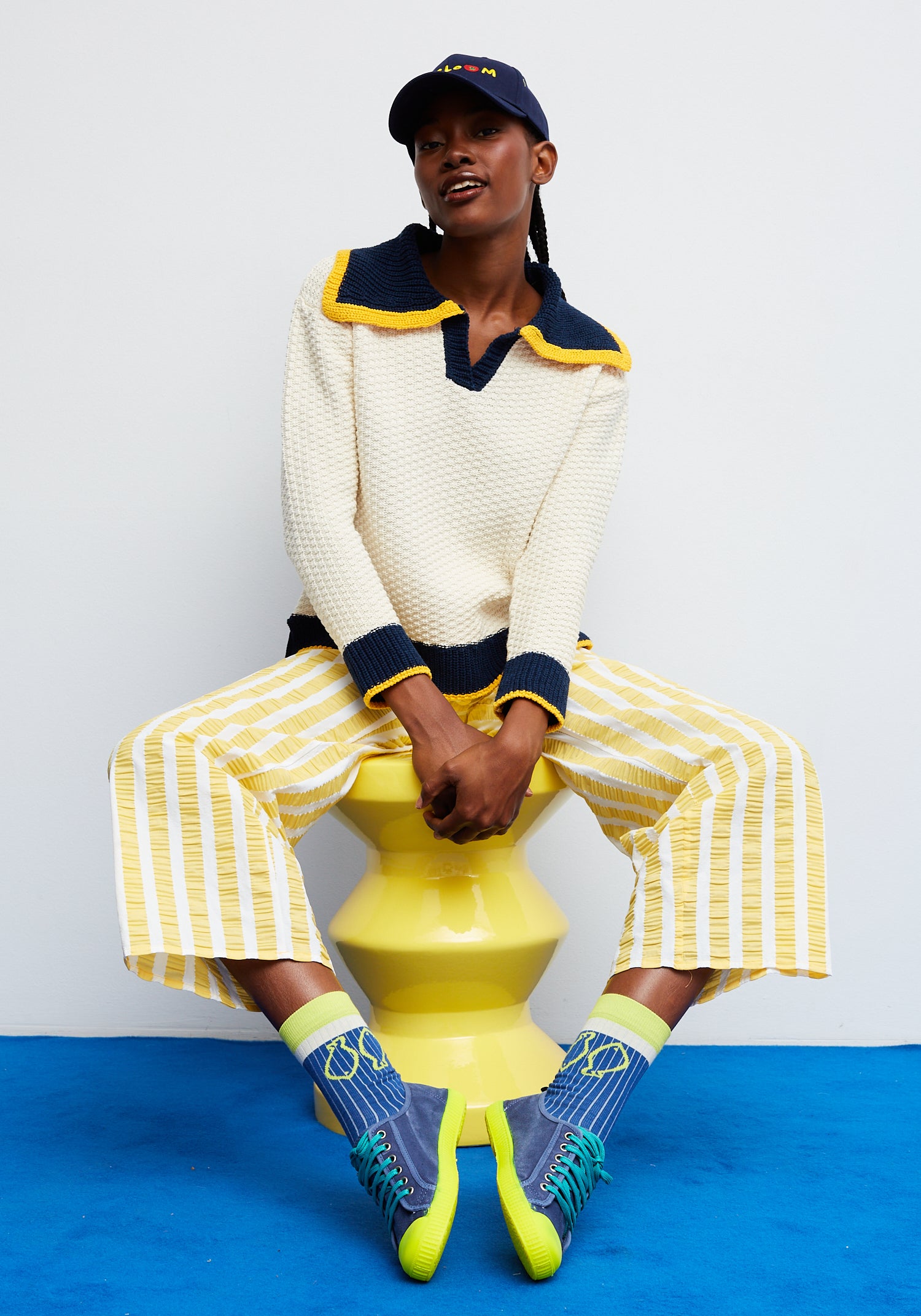 Dr Bloom Ecru Match Sweater