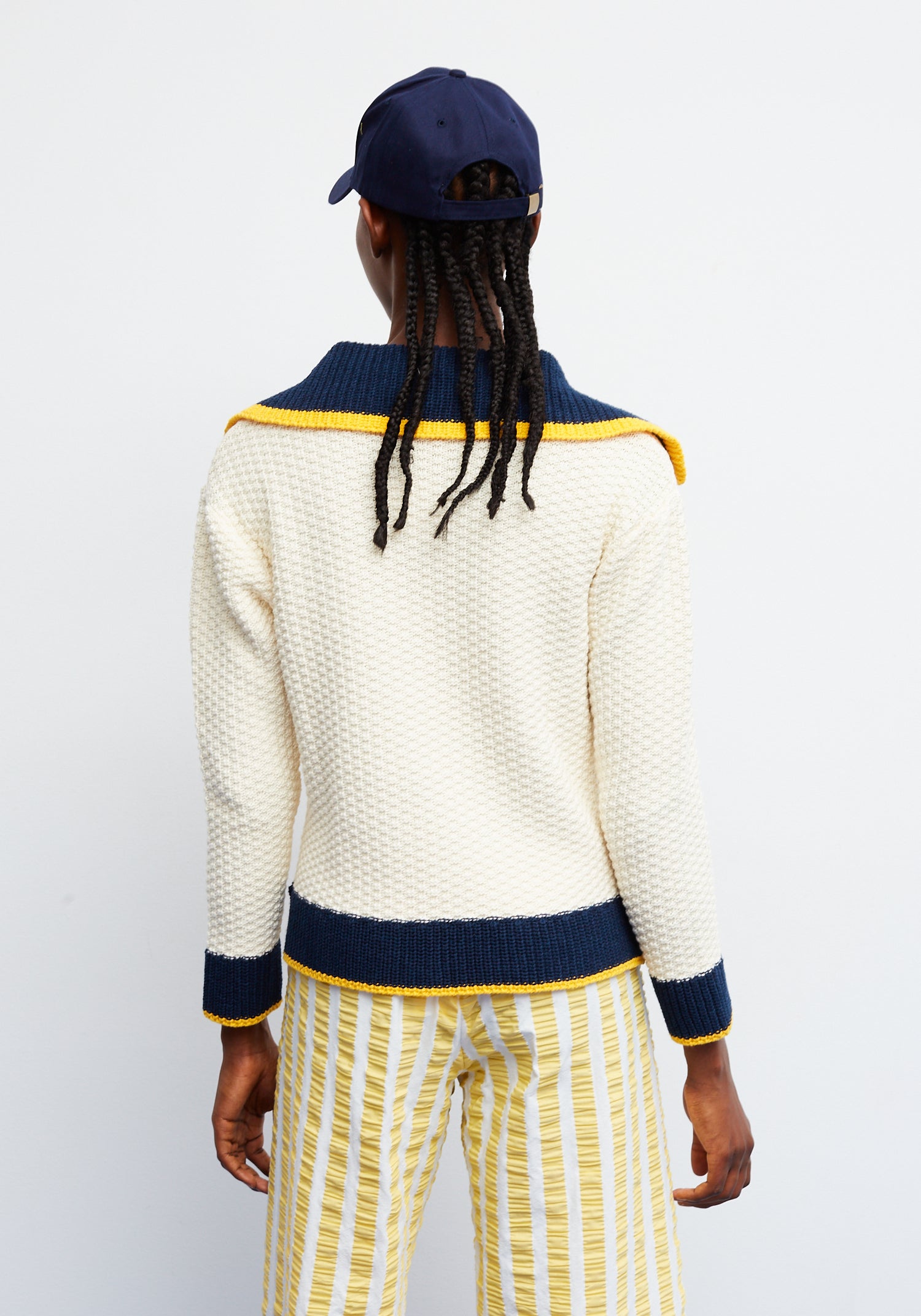 Dr Bloom Ecru Match Sweater