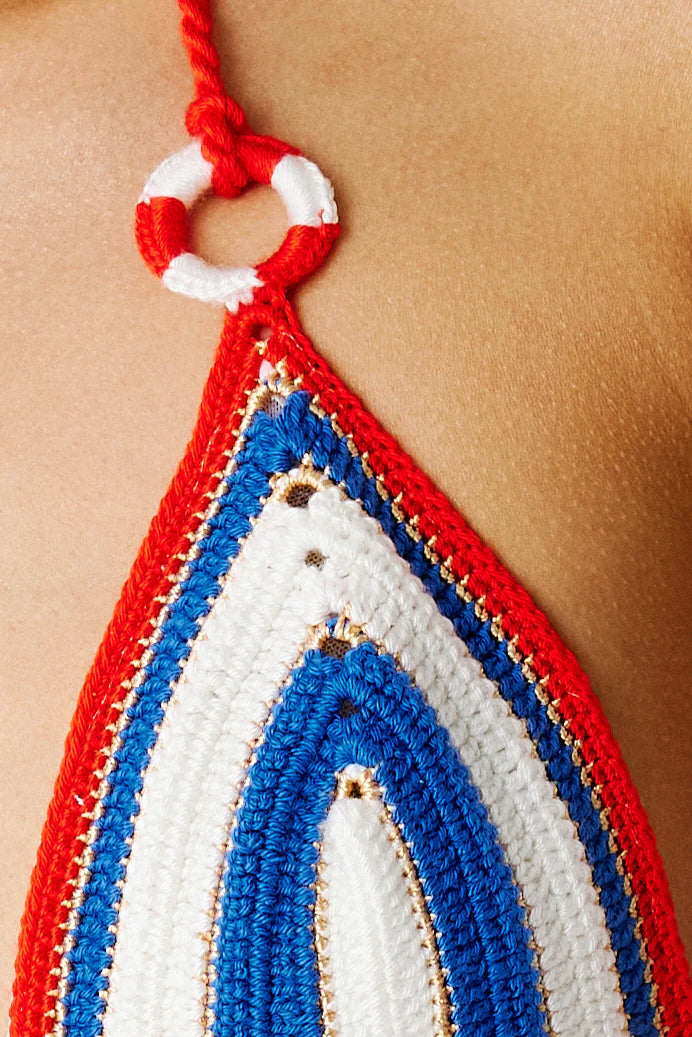 Loulou Hand-Crocheted Bikini Set