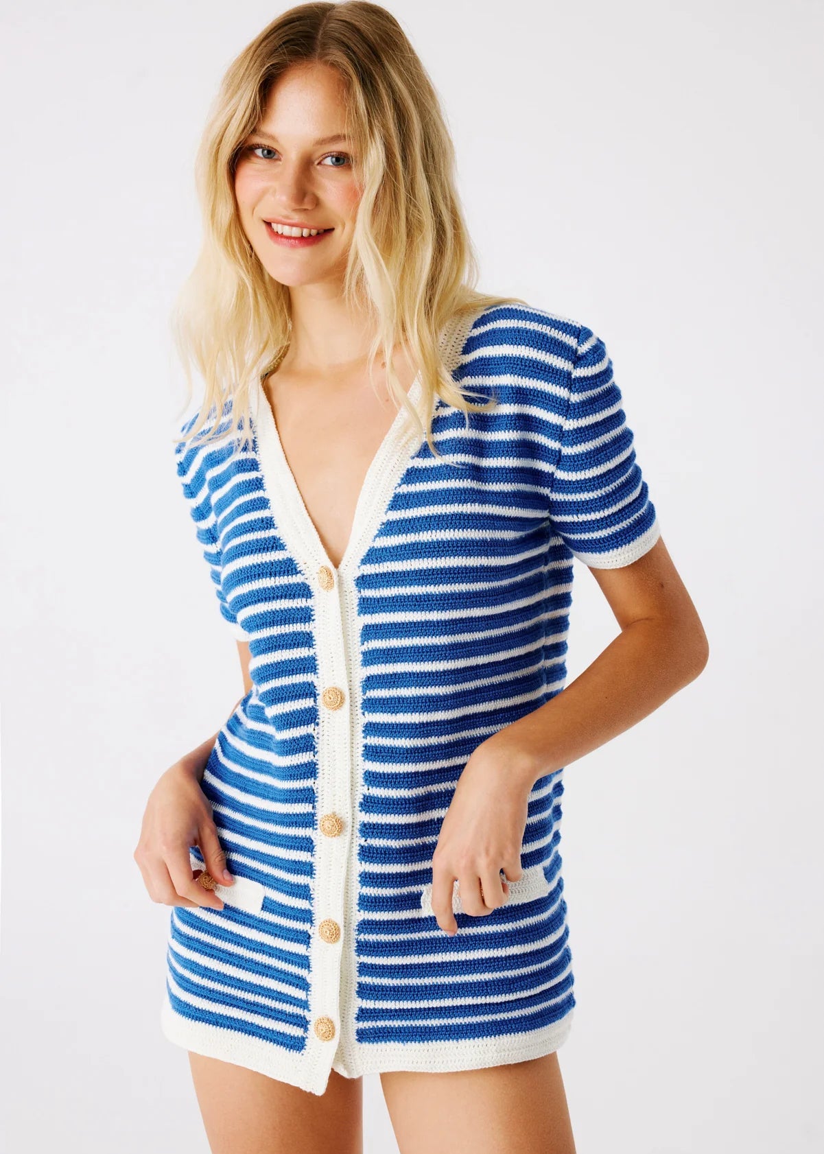 Loulou Hand-Crocheted Cardigan