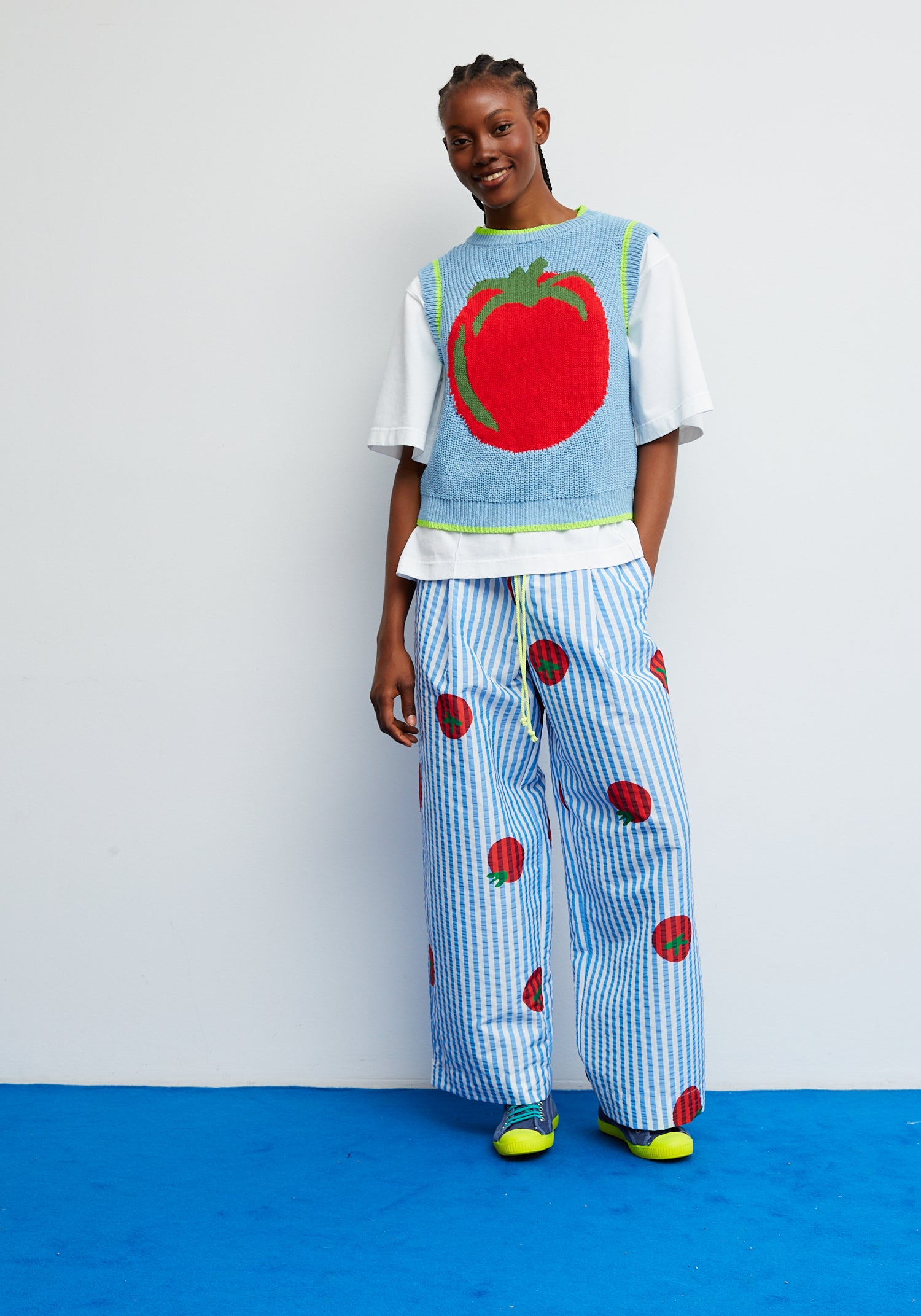 Dr Bloom Pomodoro Vest Sweater