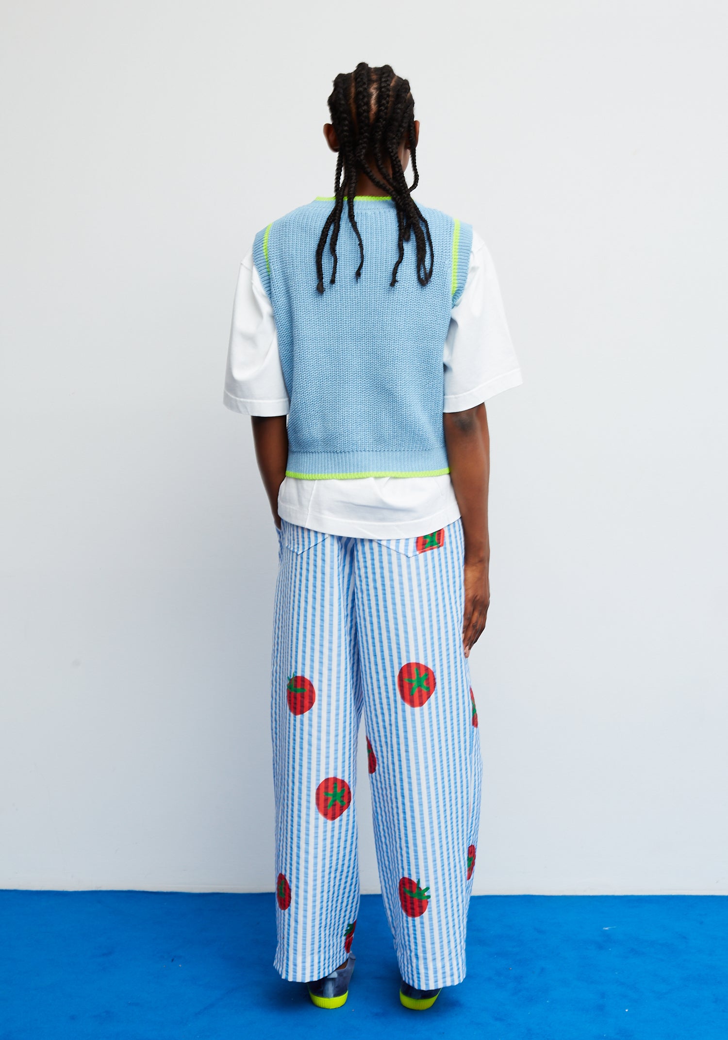 Dr Bloom Pomodoro Vest Sweater