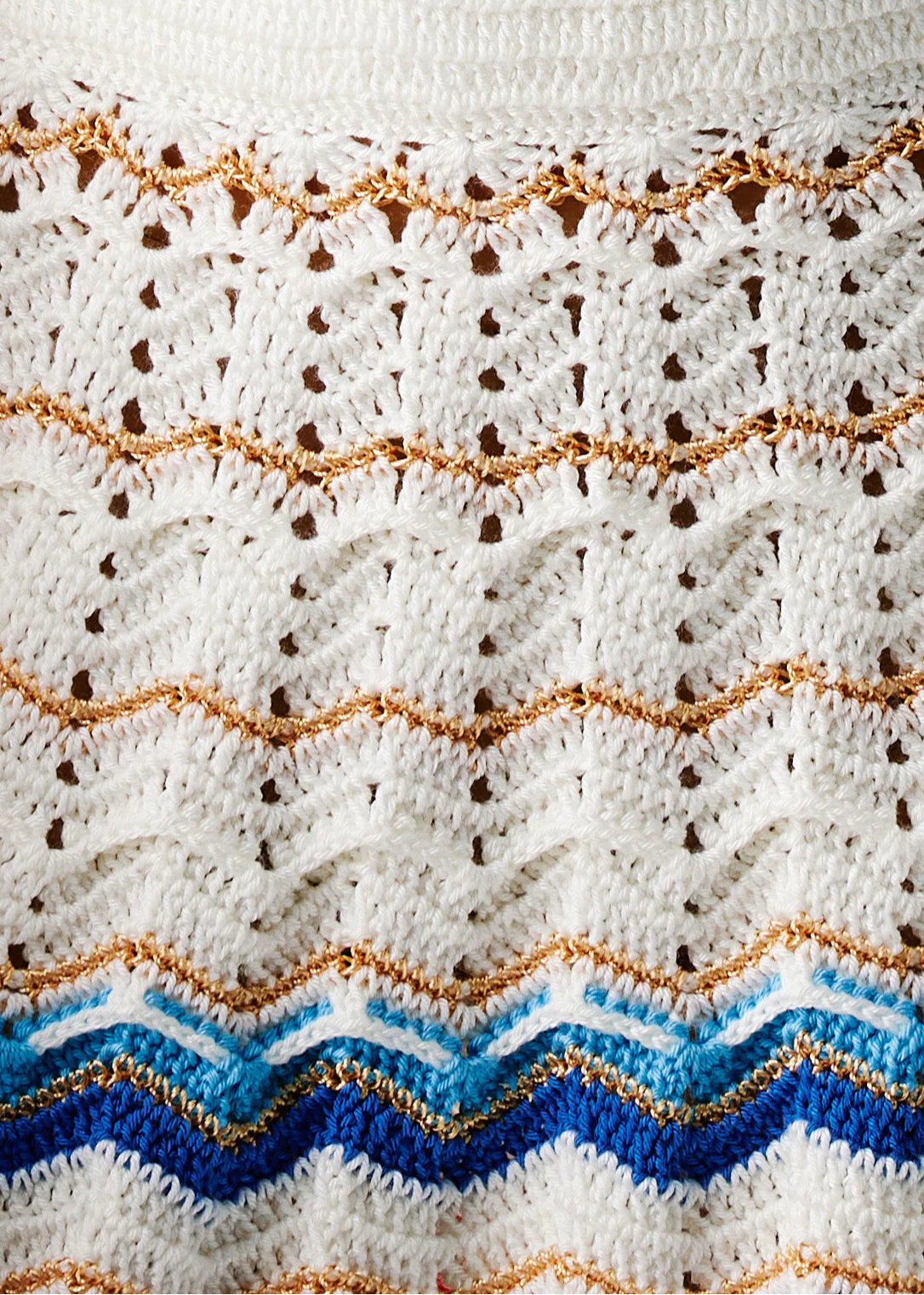 Regina Hand-Crocheted Mini Skirt