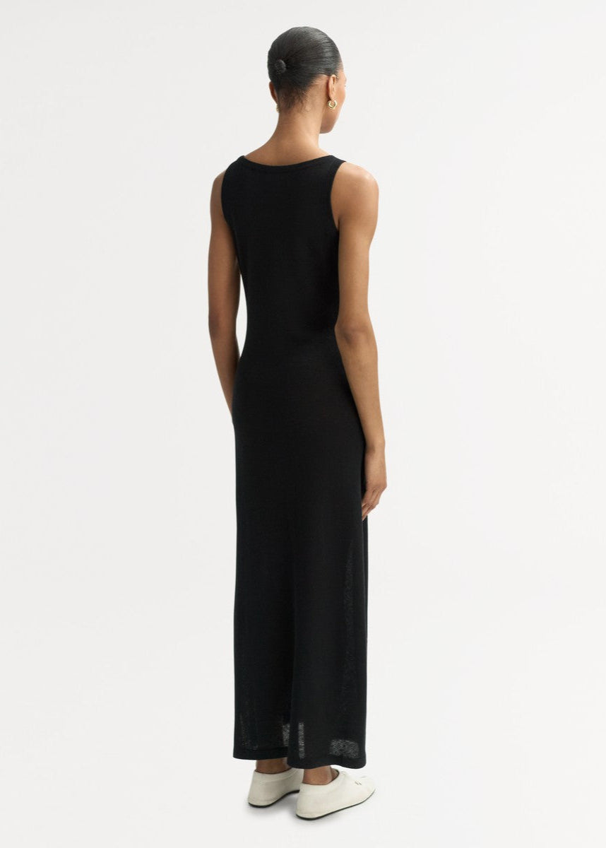 The Black Cashmere Summer Dress
