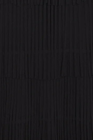 Za Za Black Knit Fringe Skirt