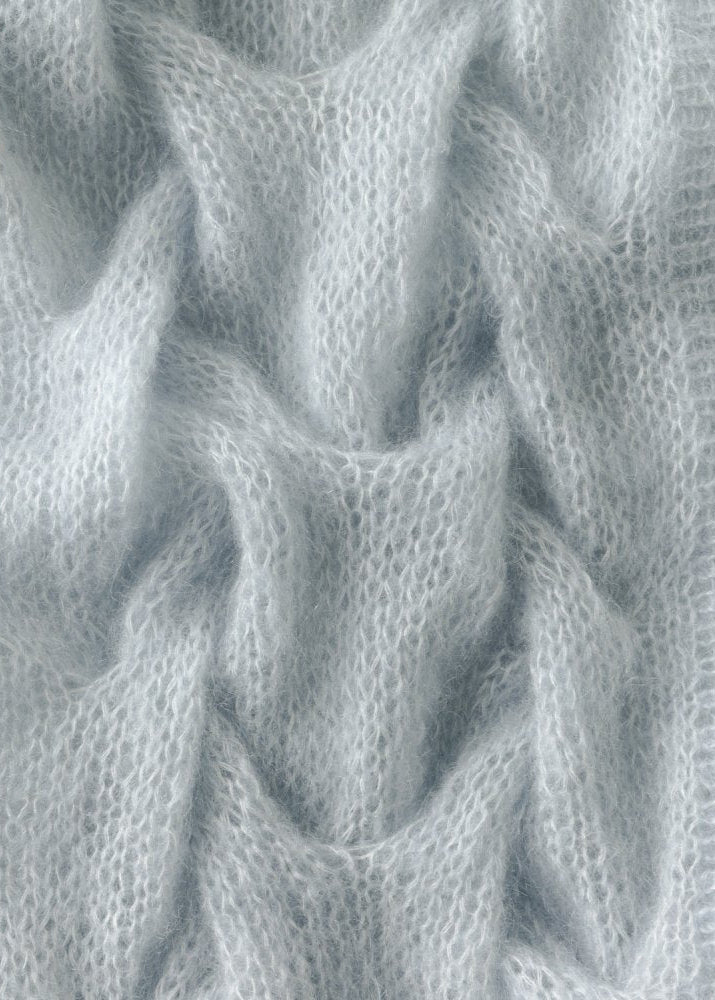 Twisted Erik Mohair & Silk Handmade Cardigan