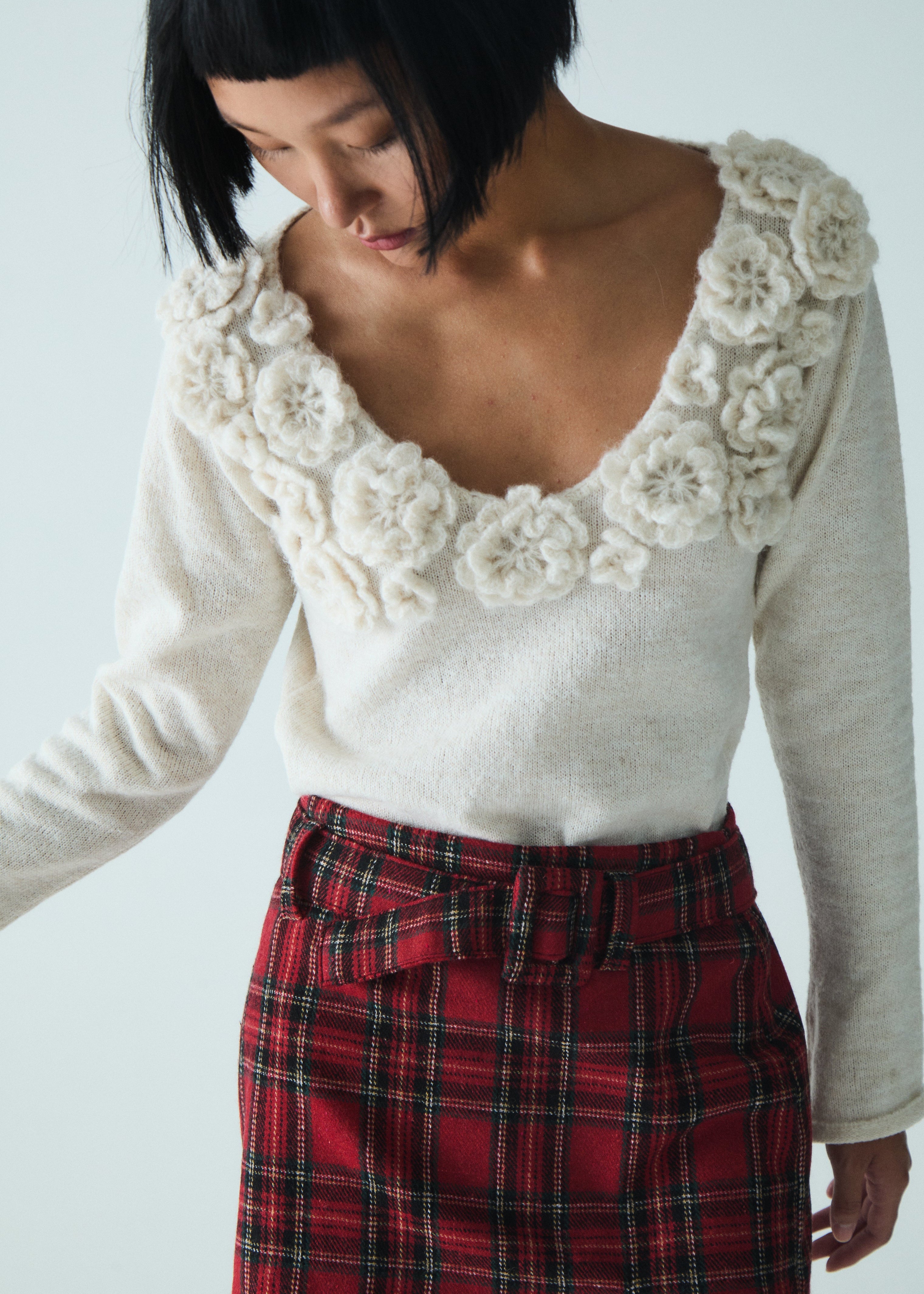 Cara Alpaca Hand-Crafted Top