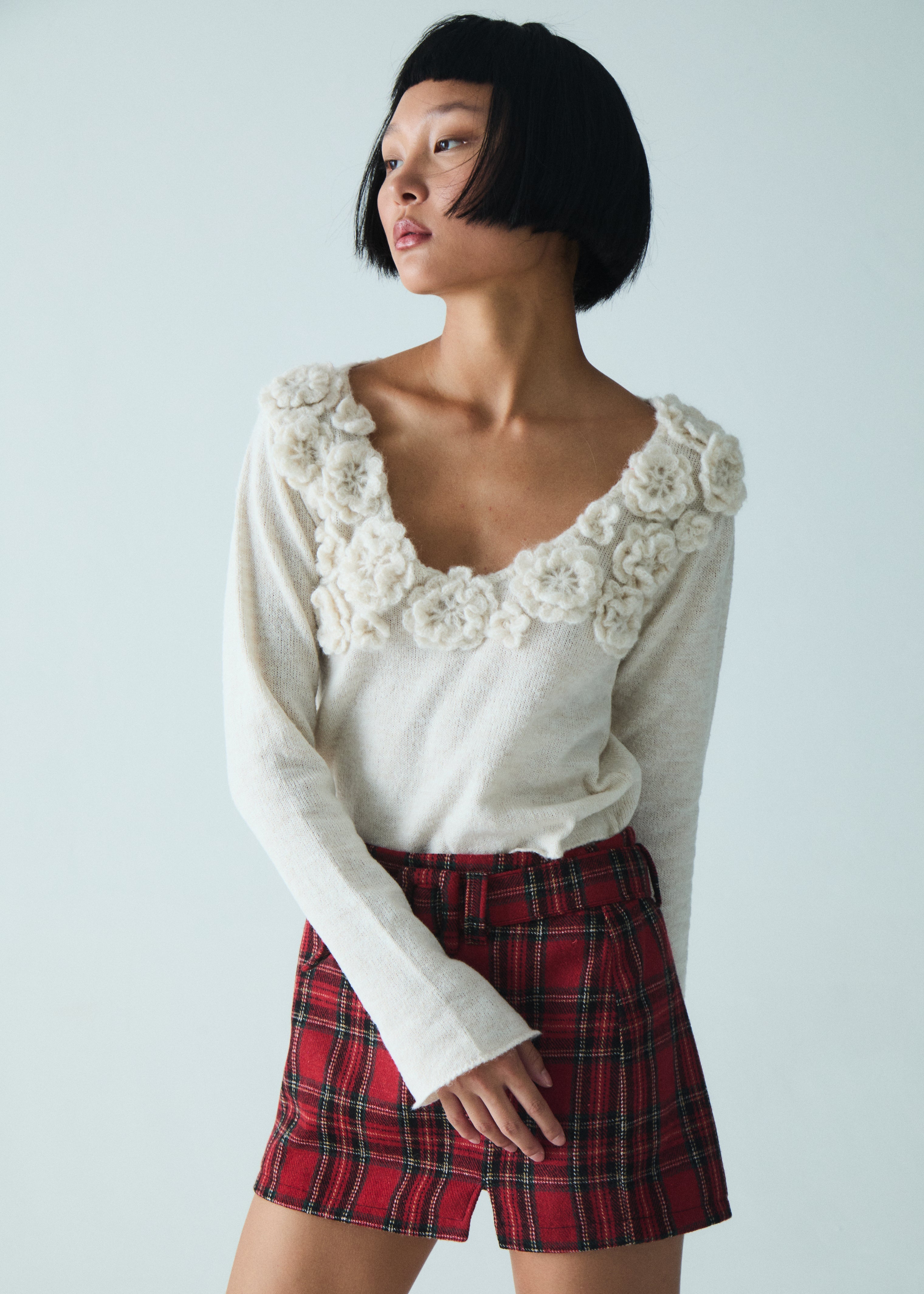 Cara Alpaca Hand-Crafted Top