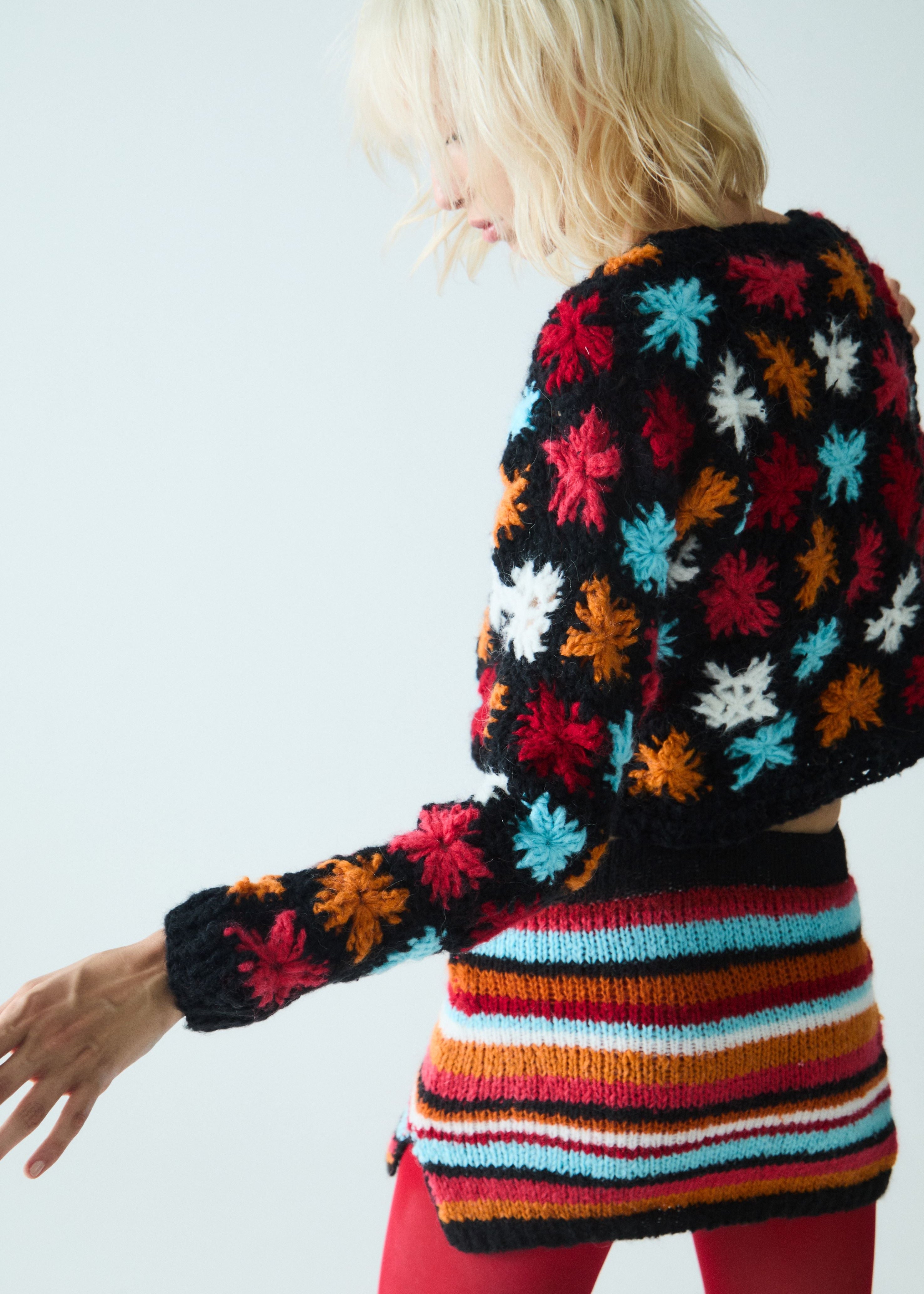 Alpaca Hand-knitted Zenda Skirt
