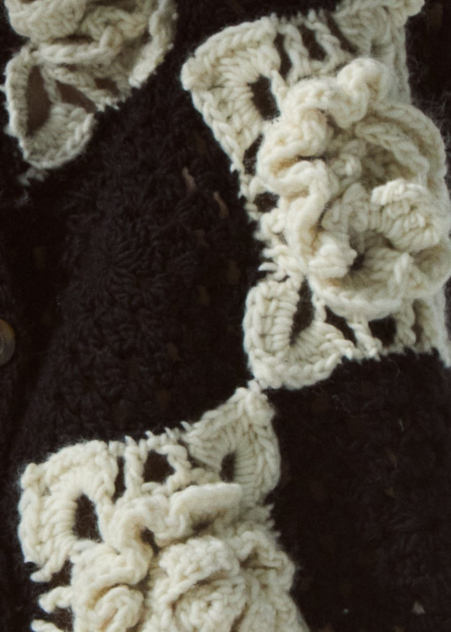 Belinda Hand-Crochet Cardigan