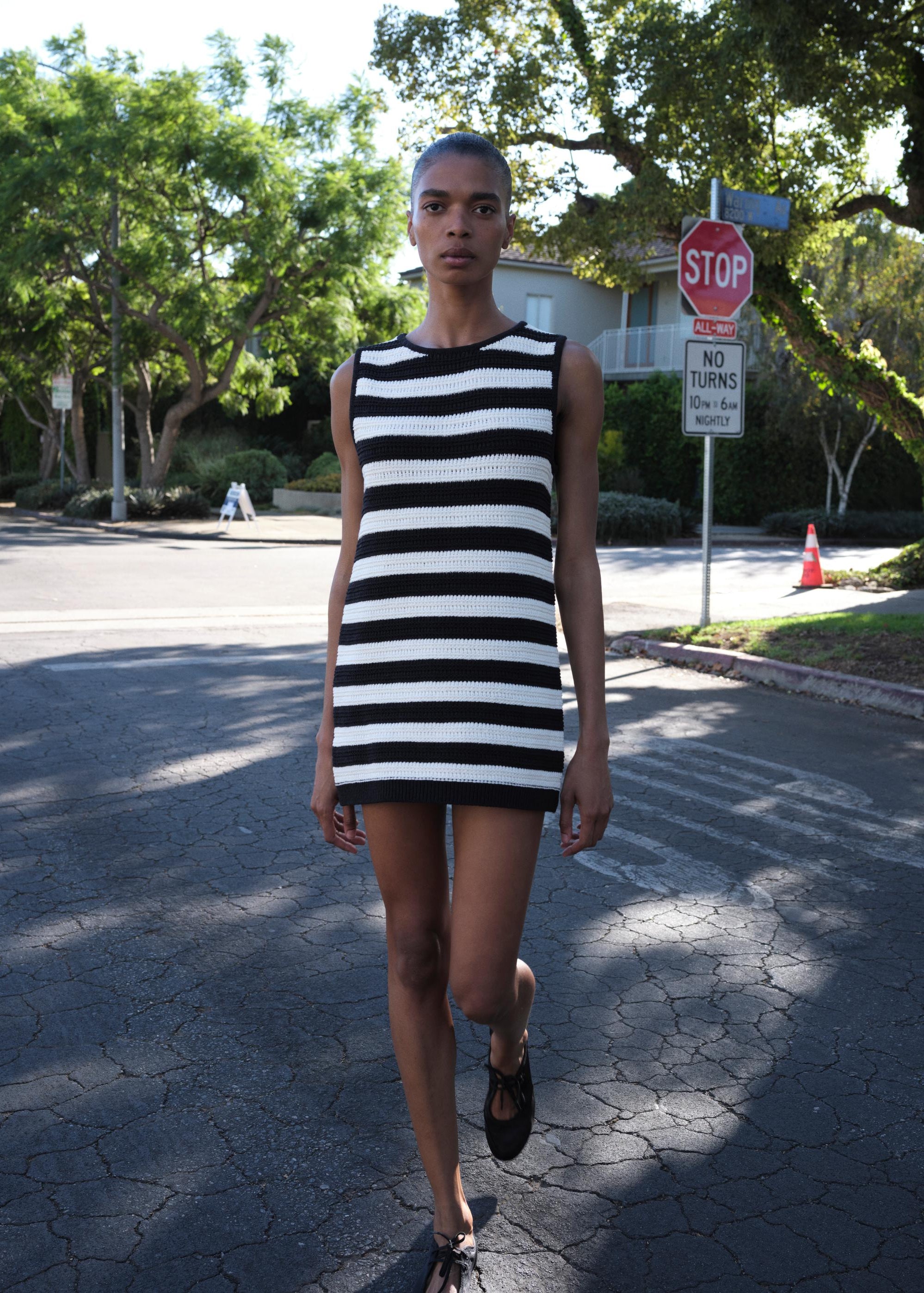 Crochet Mini Dress