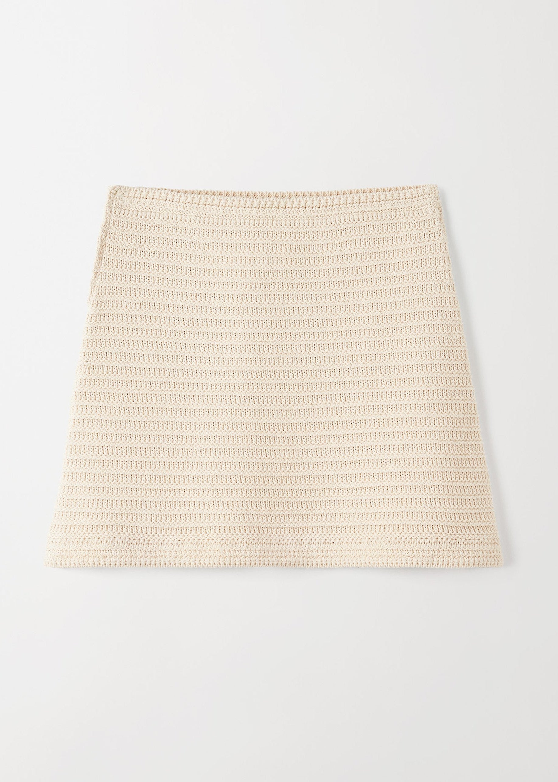 Hand-Crochet Mini Skirt