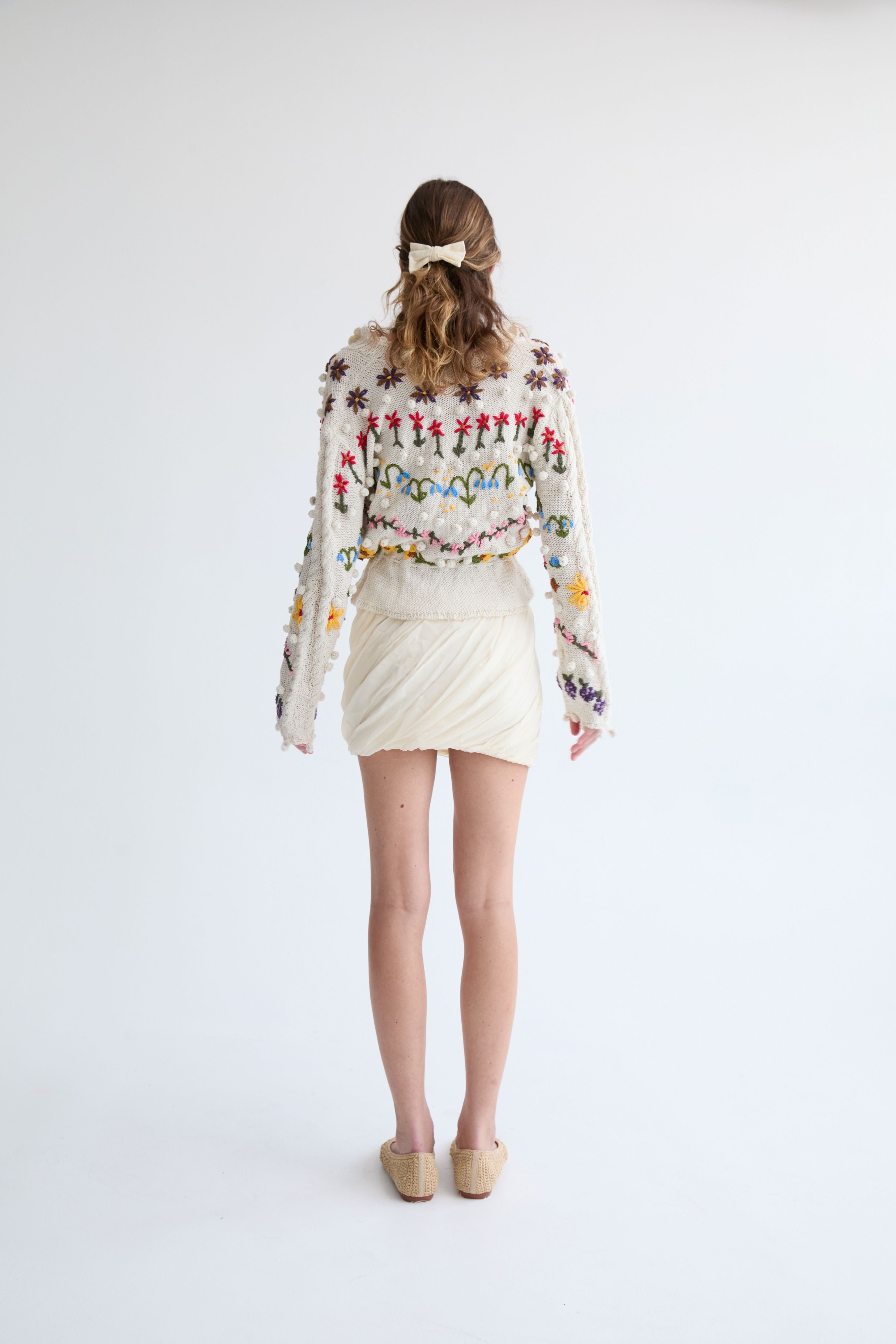Azmina Hand-Embroidered Cardigan
