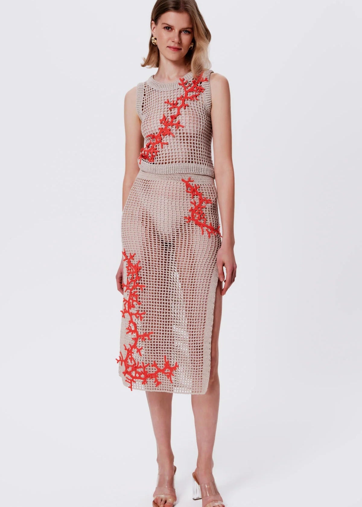 Atlas Hand-Crochet Maxi Skirt