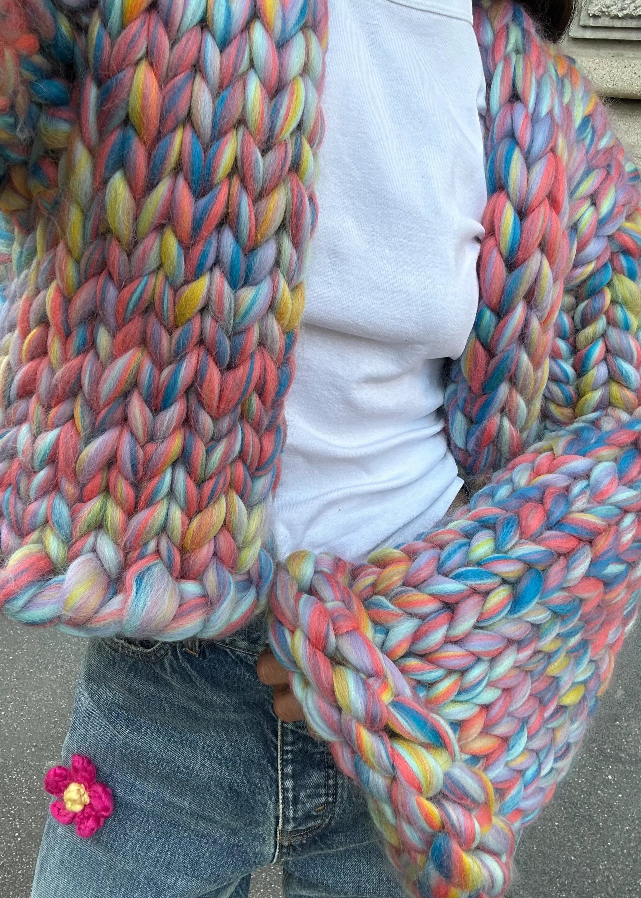 Daydream Colossal Hand-Knit Cardigan