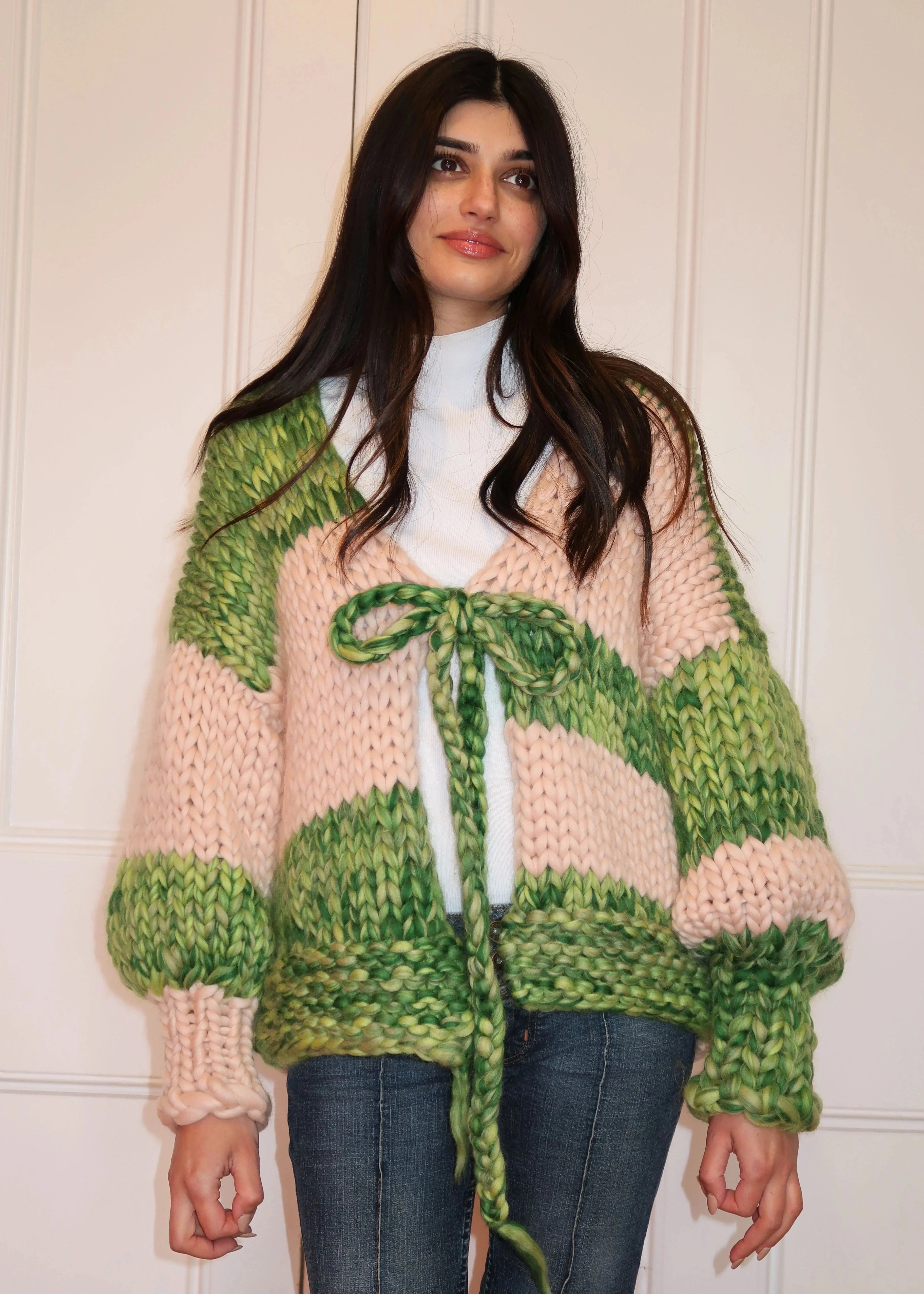 Willow Colossal Hand-Knit Cardigan