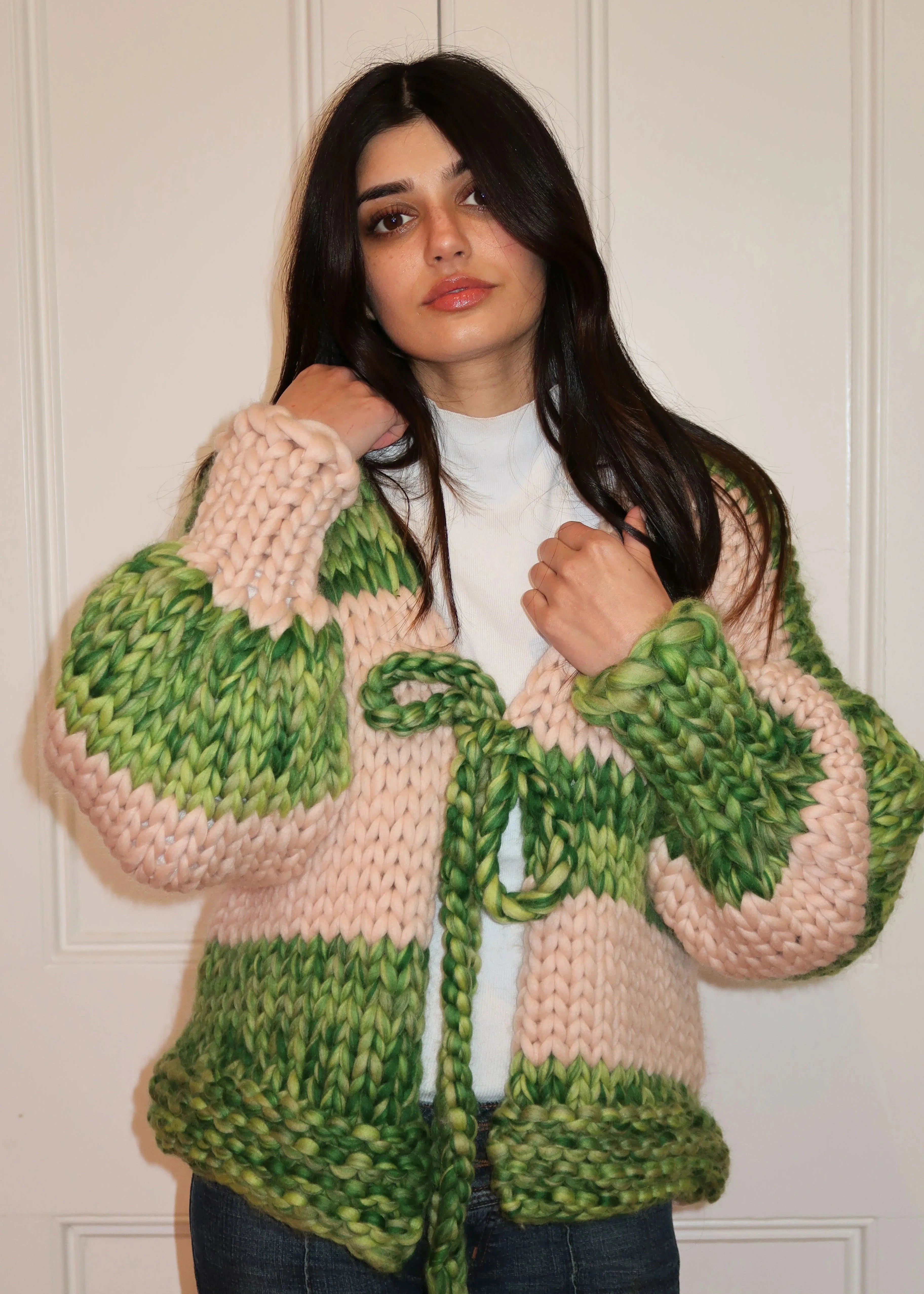 Willow Colossal Hand-Knit Cardigan