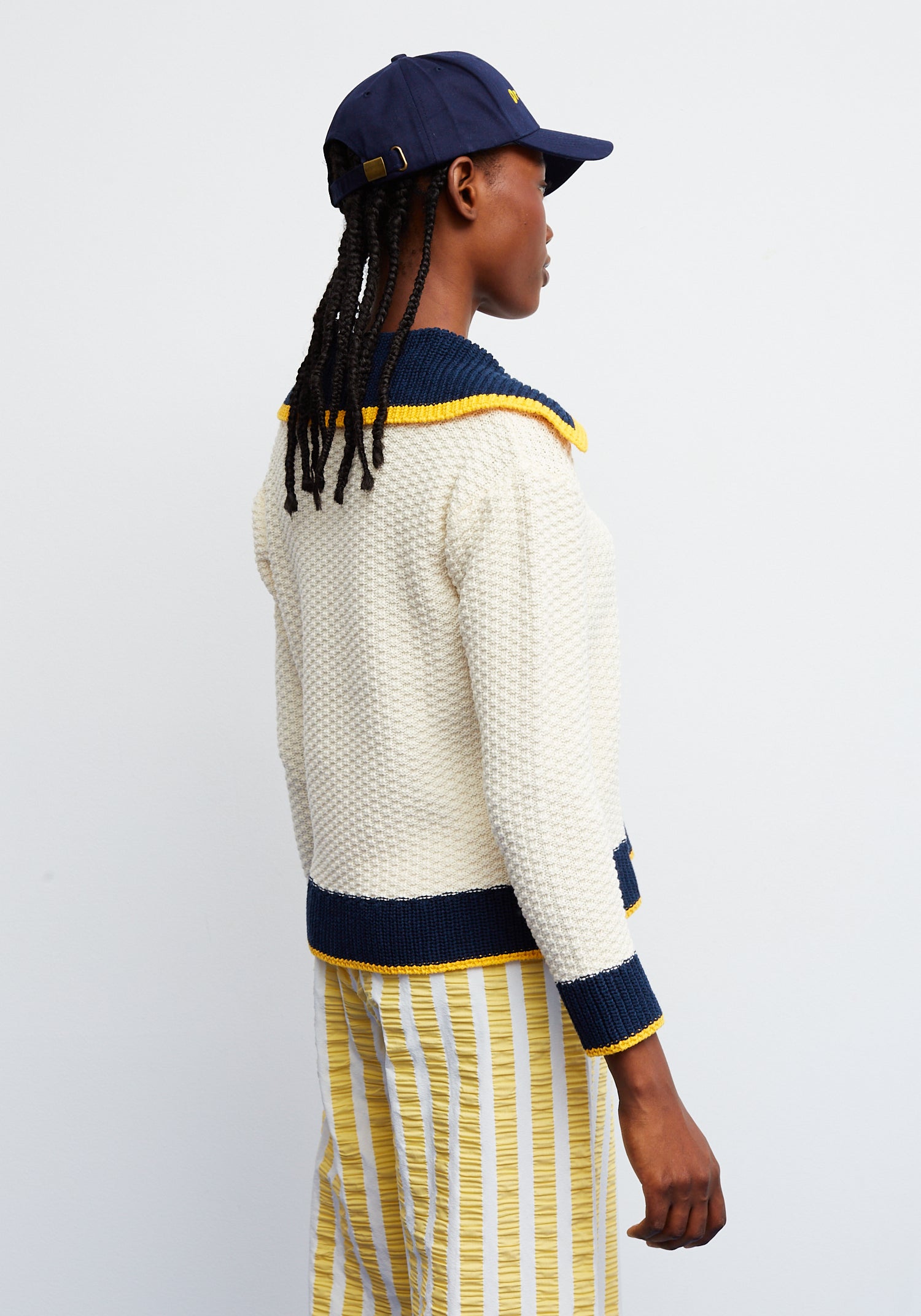 Dr Bloom Ecru Match Sweater