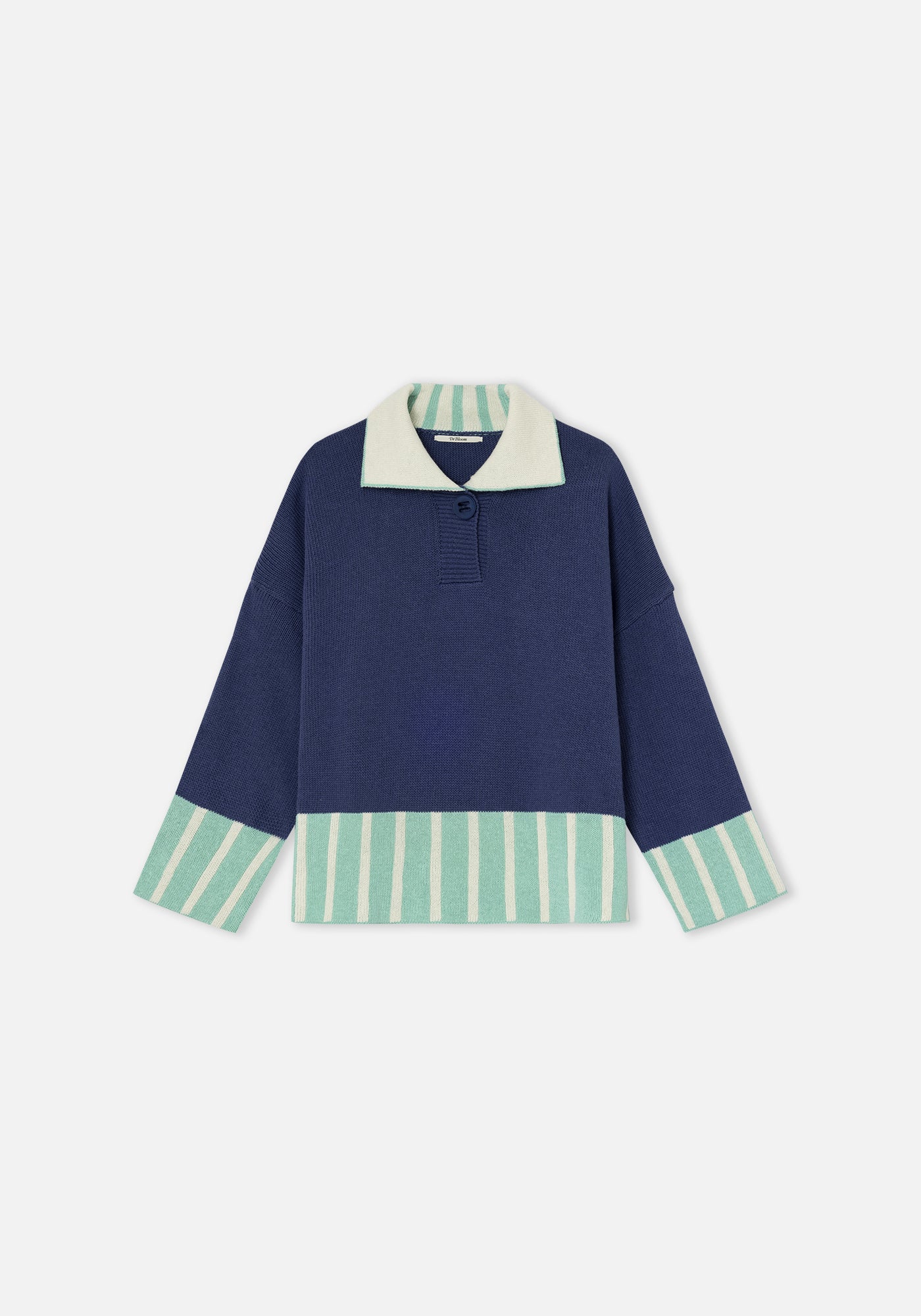 Dr Bloom Blue Grissini Sweater