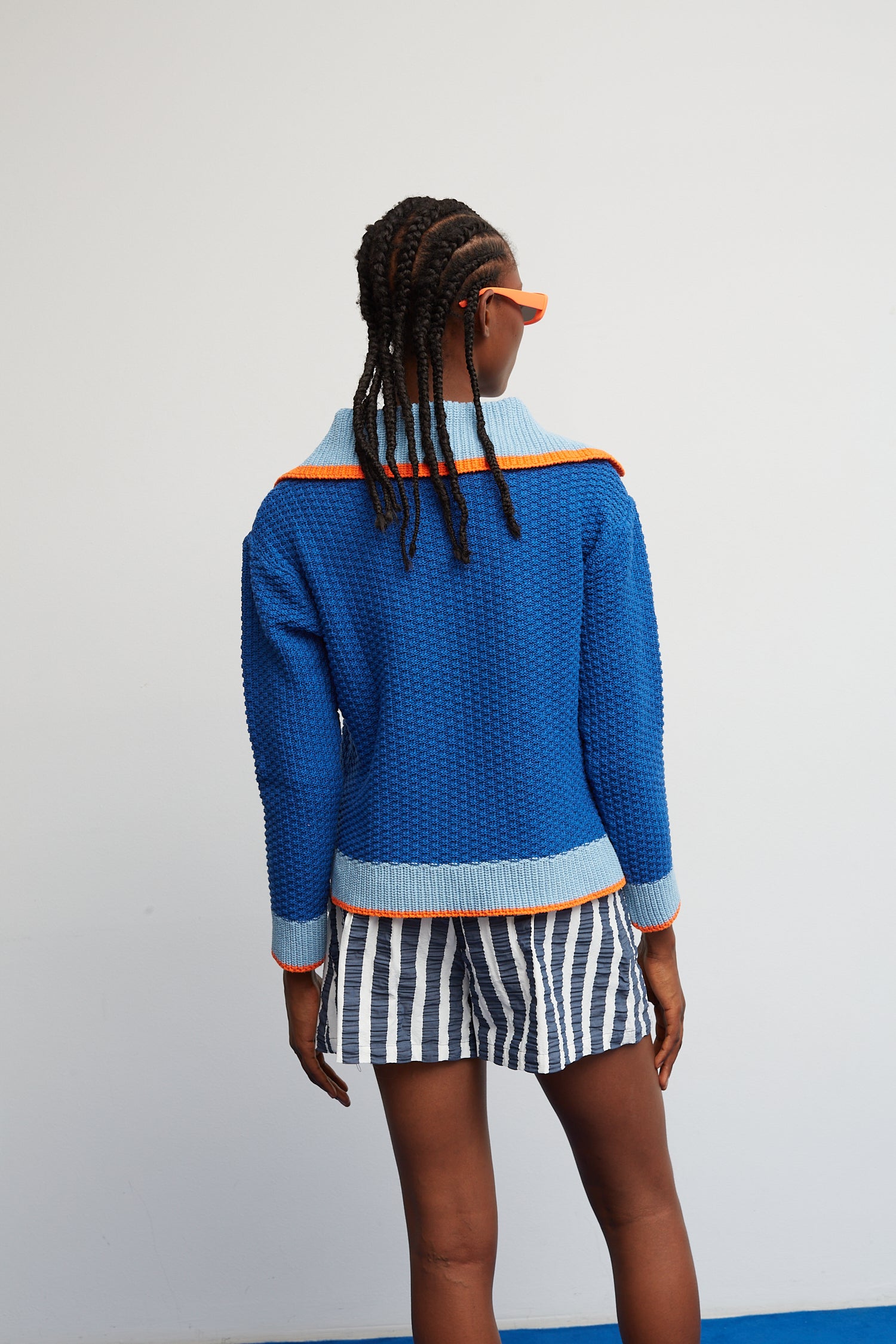 Dr Bloom Azul Match Sweater