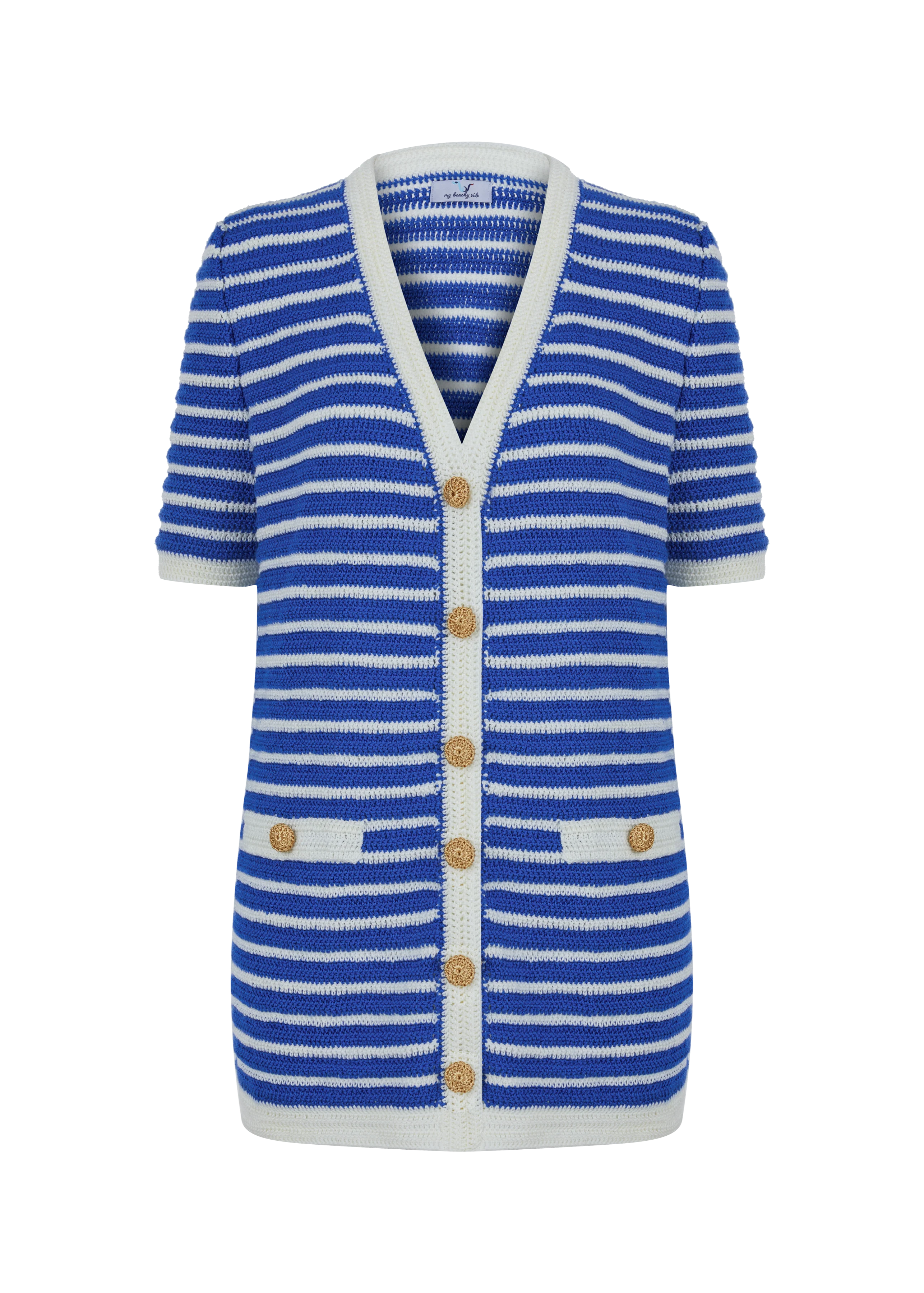 Loulou Hand-Crocheted Cardigan