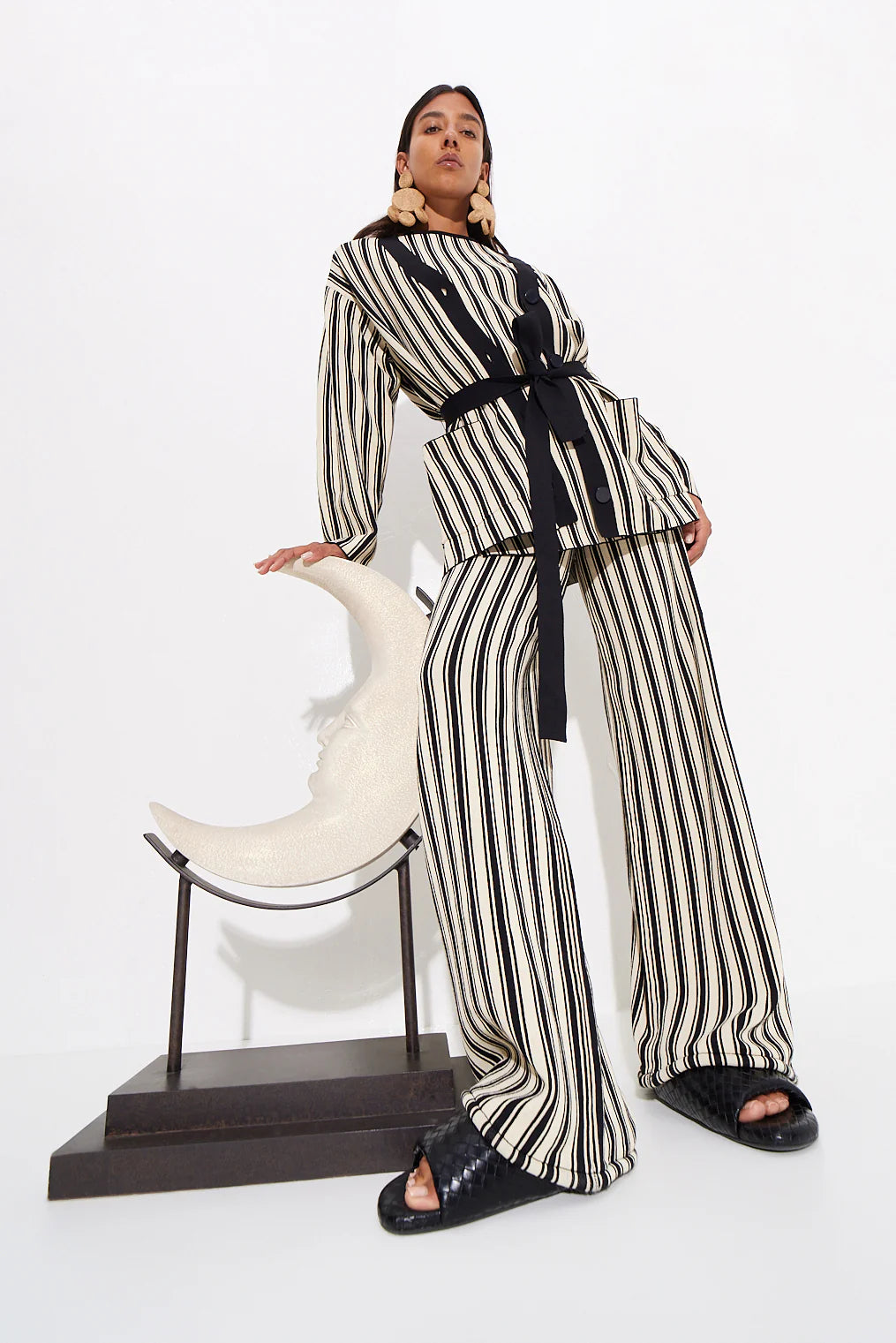 Max Belted Knit Cardigan