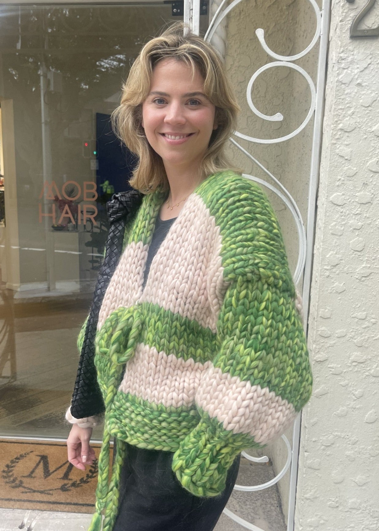 Willow Colossal Hand-Knit Cardigan